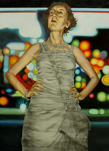 Luna 120x90 olio su tela 2002